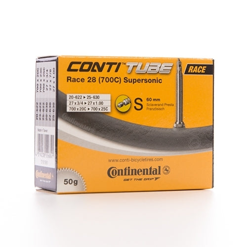 Continental Race 28 SUPERSONIC Inner Tube - 700x18/25 60mm