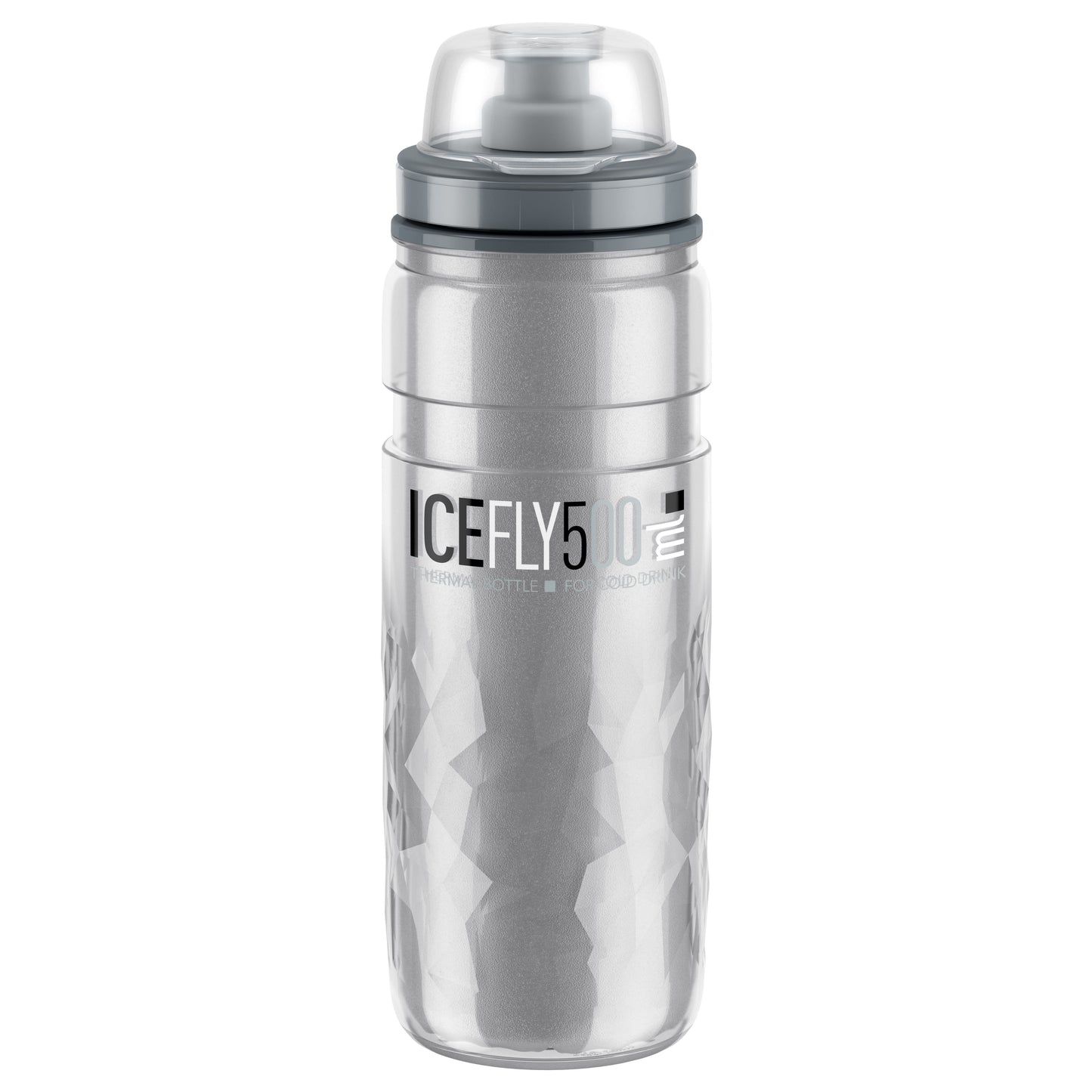 Elite Ice Fly Thermal/Cold Water Bottle - Smoke 500ml
