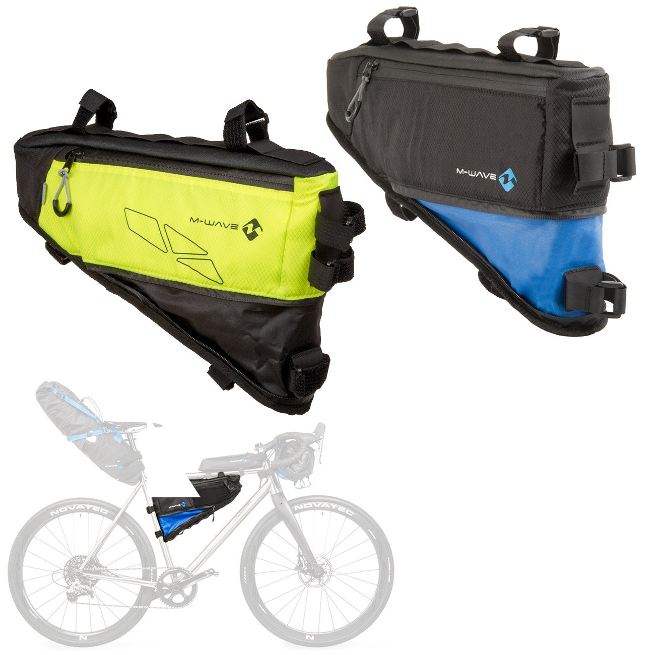 M-WAVE Rough Ride Frame Triangle Bag 4.2L