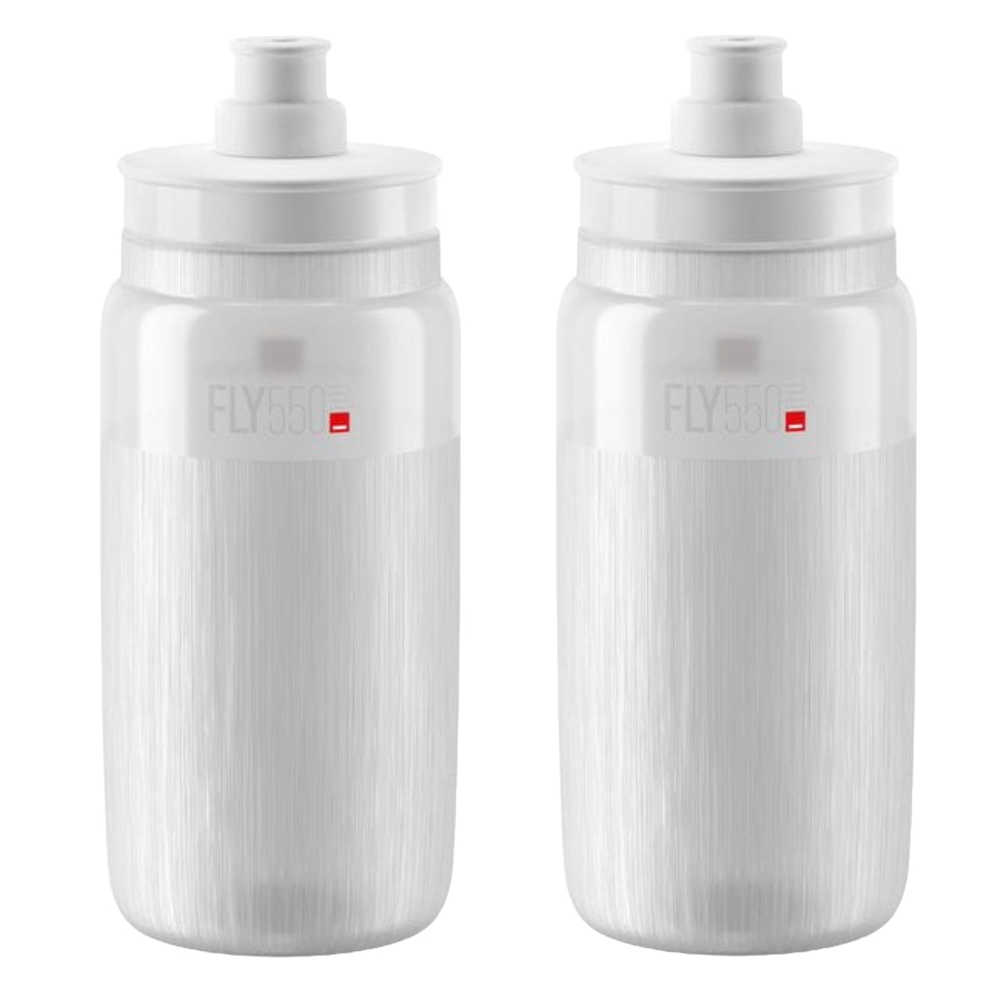 2 x Elite Fly Tex Water Bottles - Choice of Colours 550ml