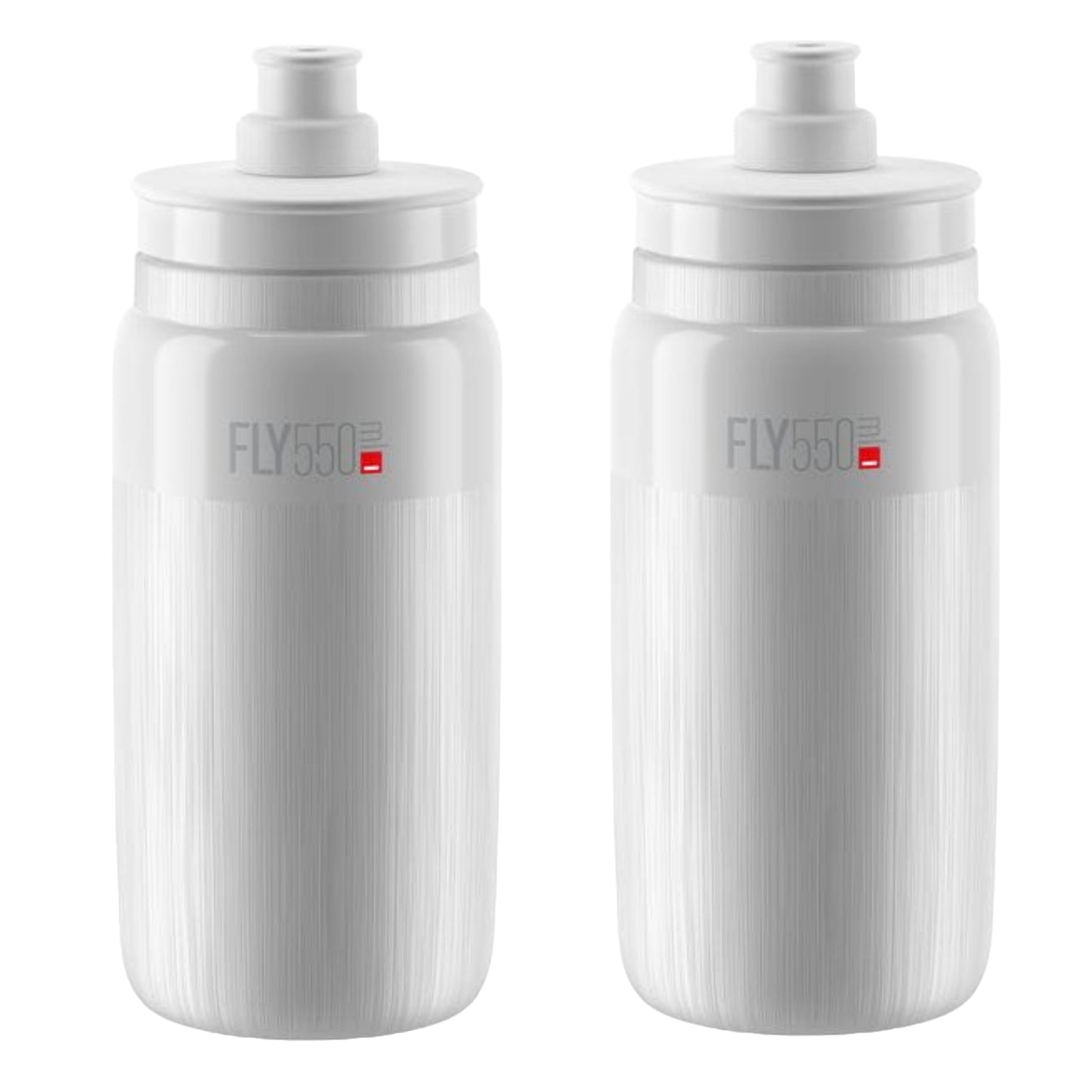 2 x Elite Fly Tex Water Bottles - Choice of Colours 550ml