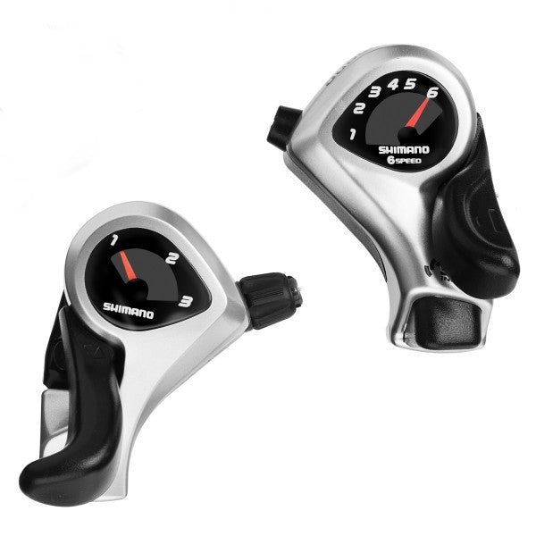 Shimano Tourney TX50 6 Speed Thumb Shifters PAIR
