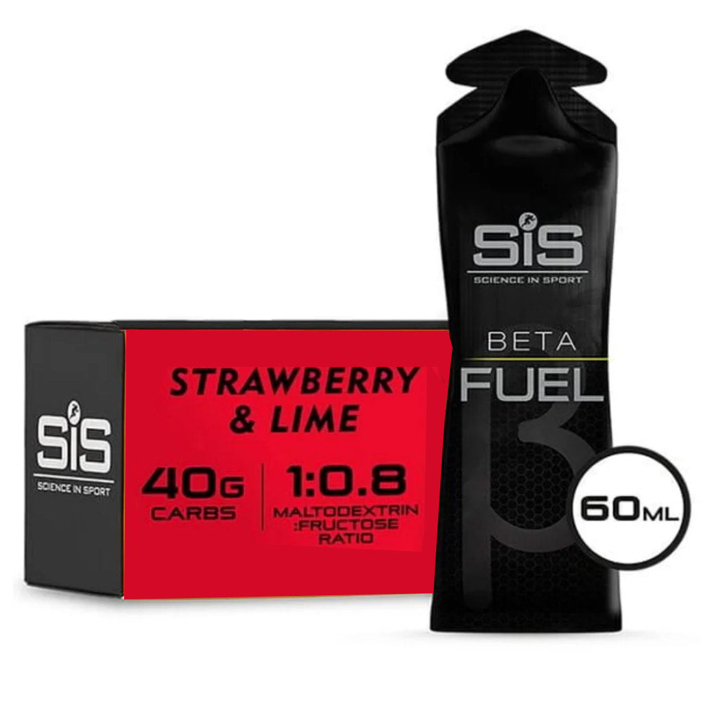 SIS Beta Fuel Energy Gel - Single Gel - Strawberry & Lime