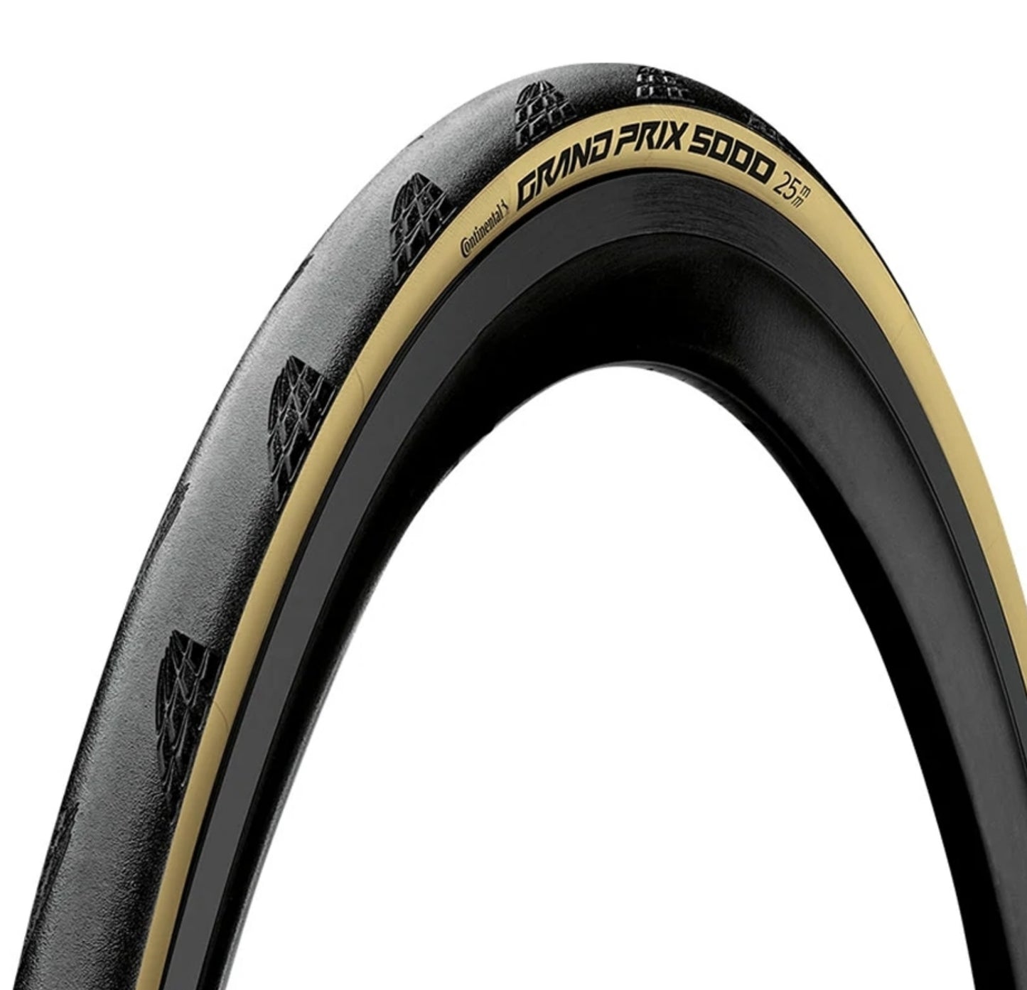 Continental GP5000 Clincher Cream - Folding Tyre 700x25