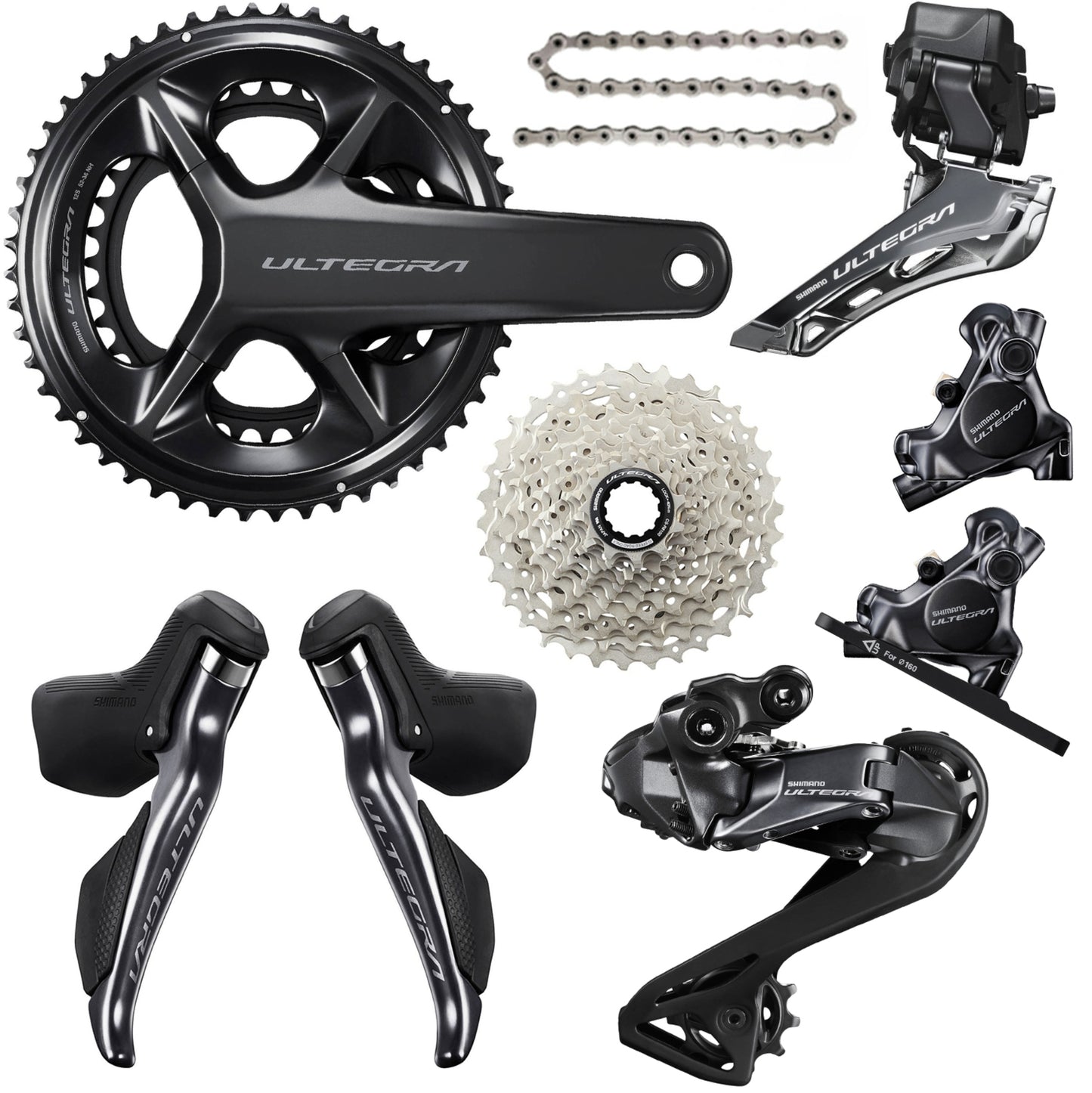 Shimano Ultegra R8170 Di2 Hydro Disc 12 Speed Groupset