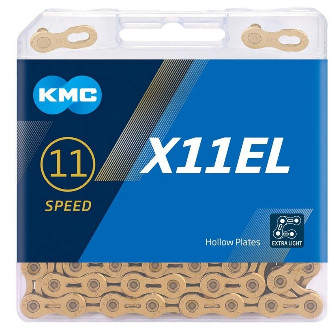 KMC X11EL Ti-N Gold 11 Speed Chain