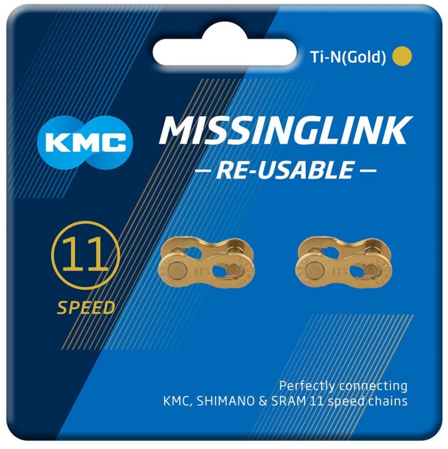KMC Reuseable MissingLink 11 Speed Gold