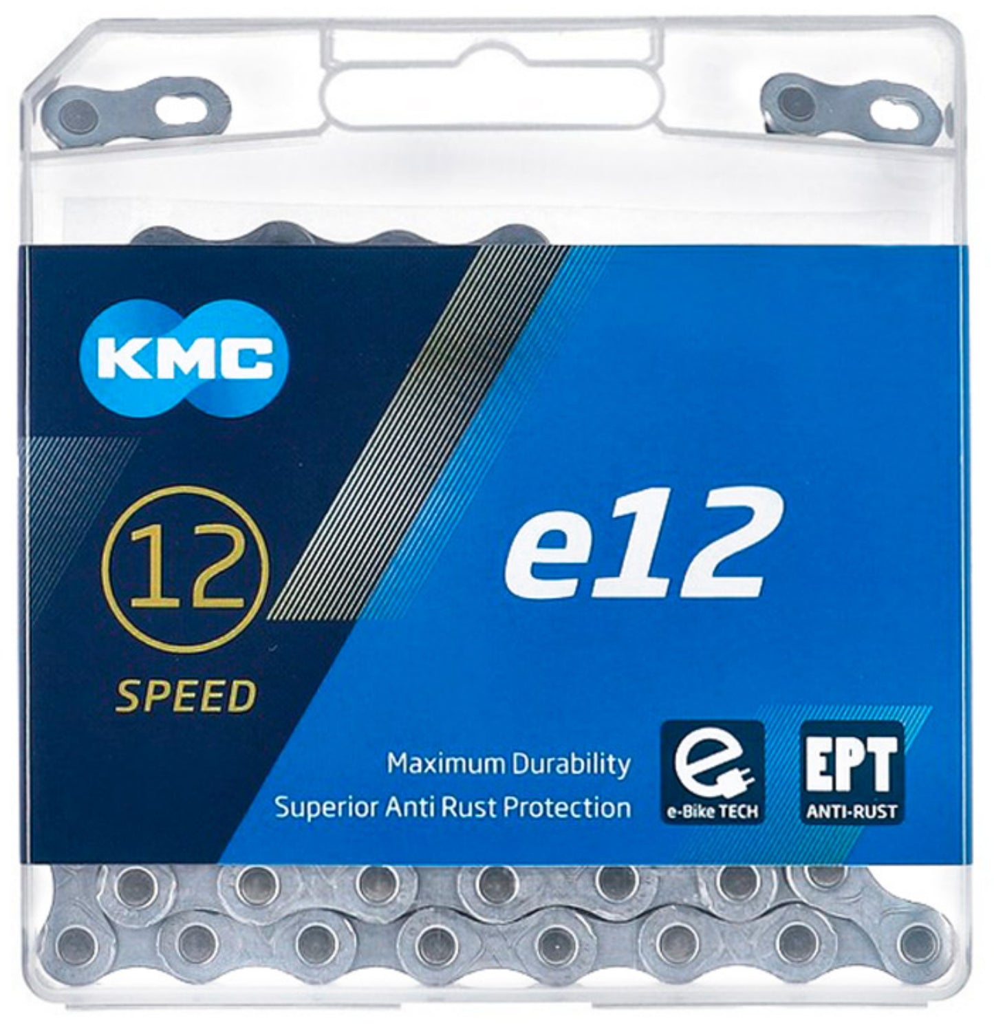 KMC E12 Dark Silver 12 Speed EPT Chain