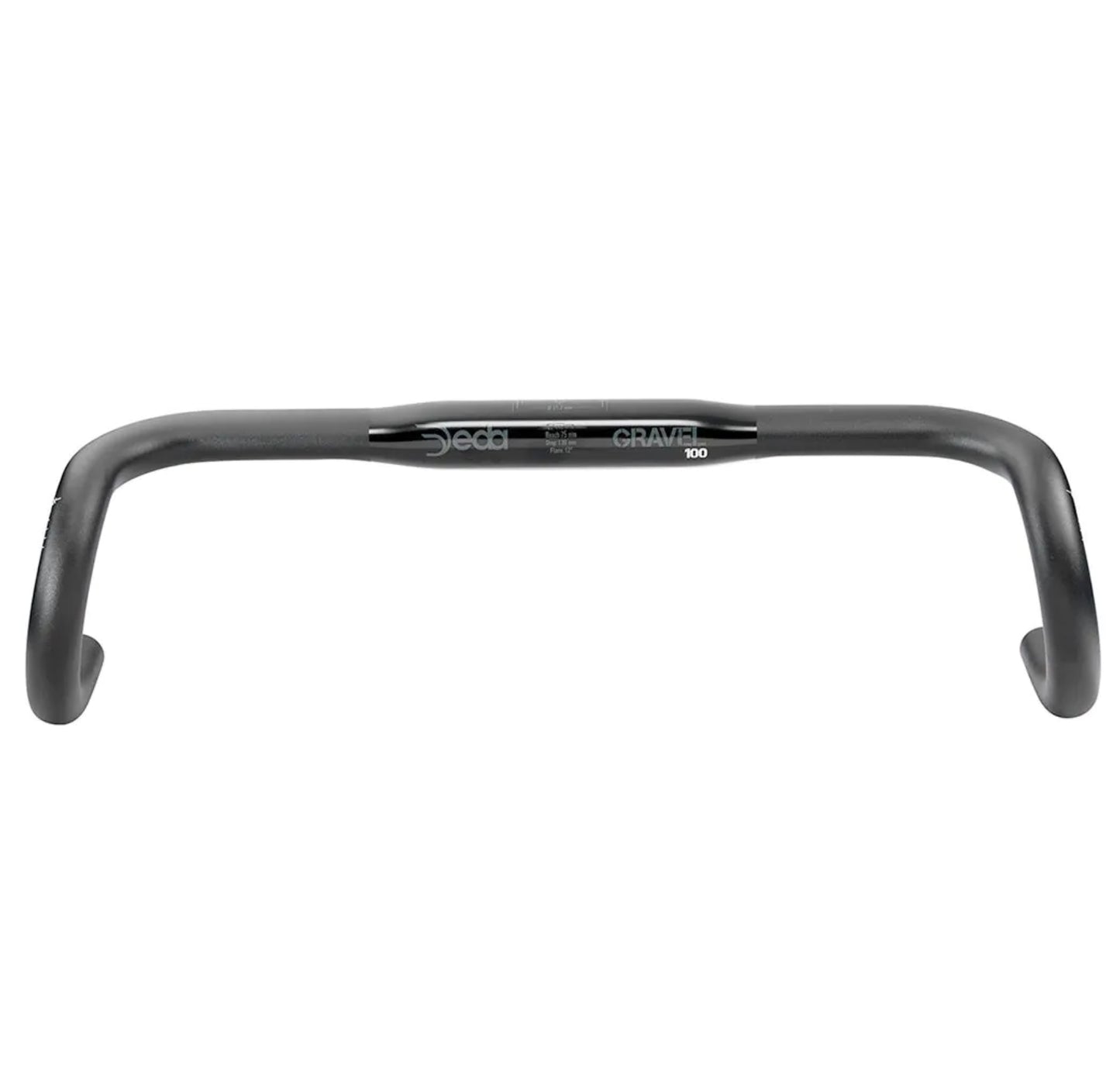 Deda Elementi Gravel 100 RHM Handlebars | Black on Black (BOB)