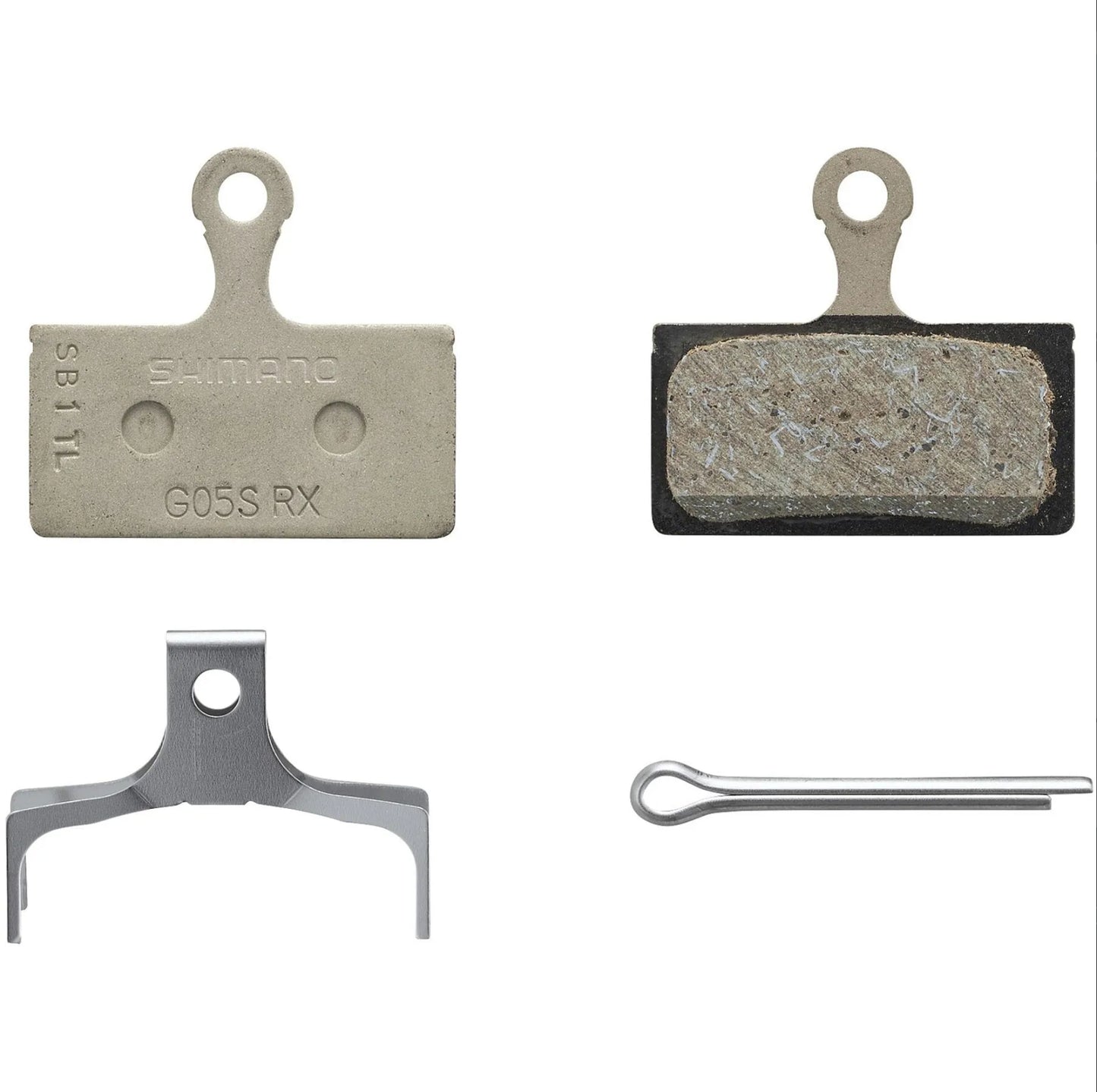 Shimano G05S-RX Steel Backed Resin Brake Pads
