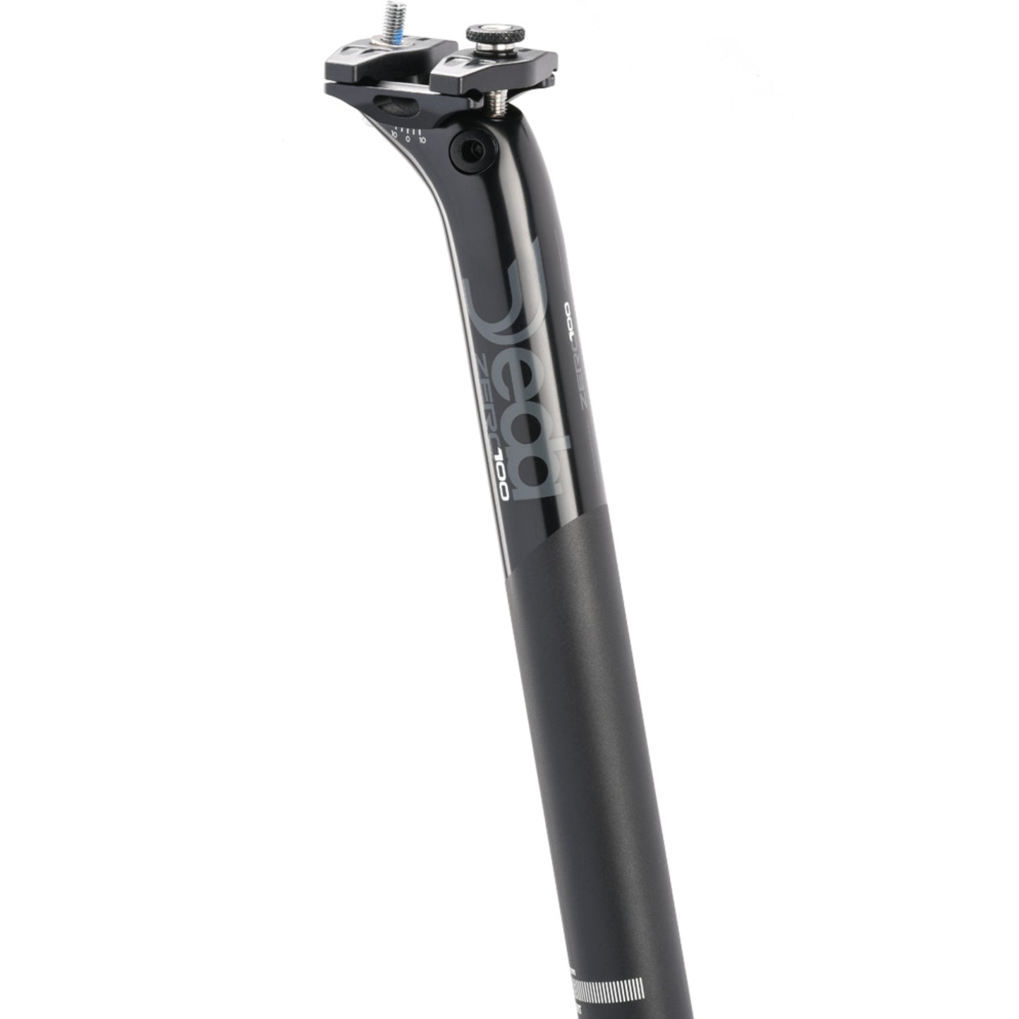 Deda Elementi Zero 100 Seatpost - Black on Black (BOB)