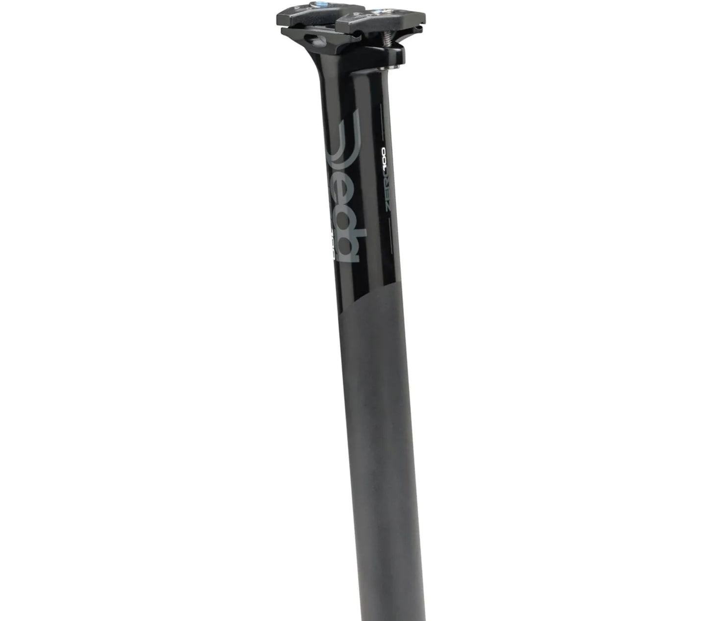 Deda Elementi Zero 100 Inline 0mm Setback Seatpost - Black on Black (BOB)
