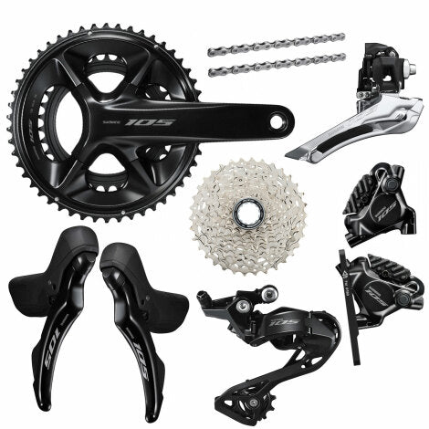 Shimano 105 R7120 Mechanical Disc 12 Speed Groupset