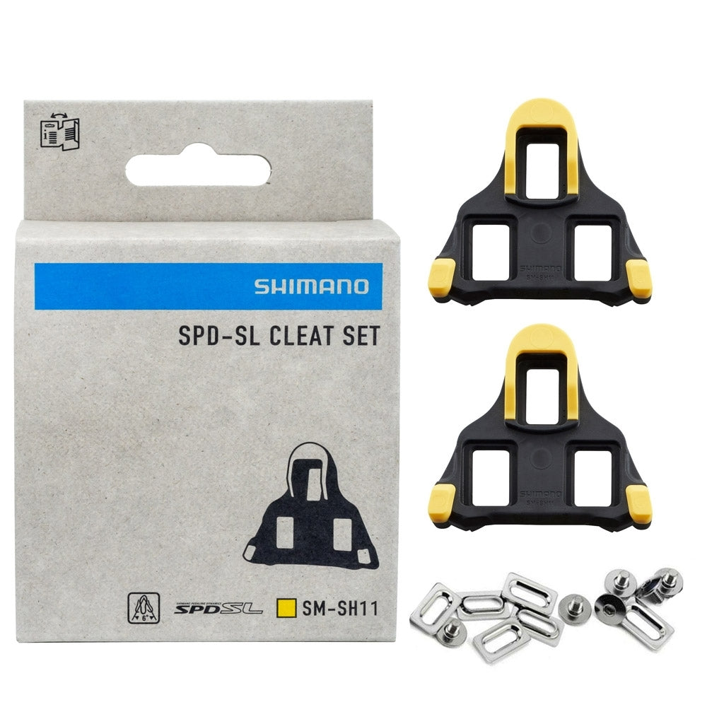 Shimano SH-11 Road SPD-SL Cleats (6 Degree)