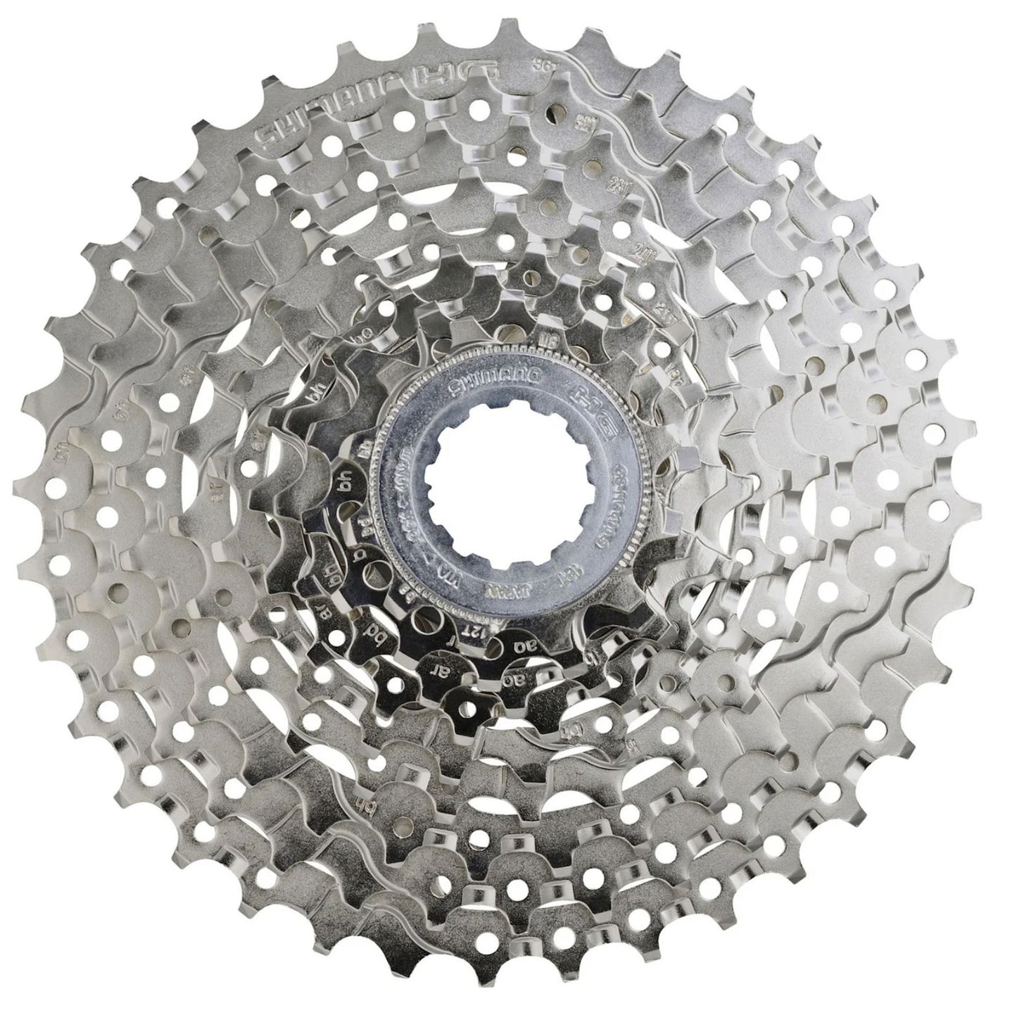 Shimano HG400 9 Speed Cassette PLUS KMC X9 Grey Chain