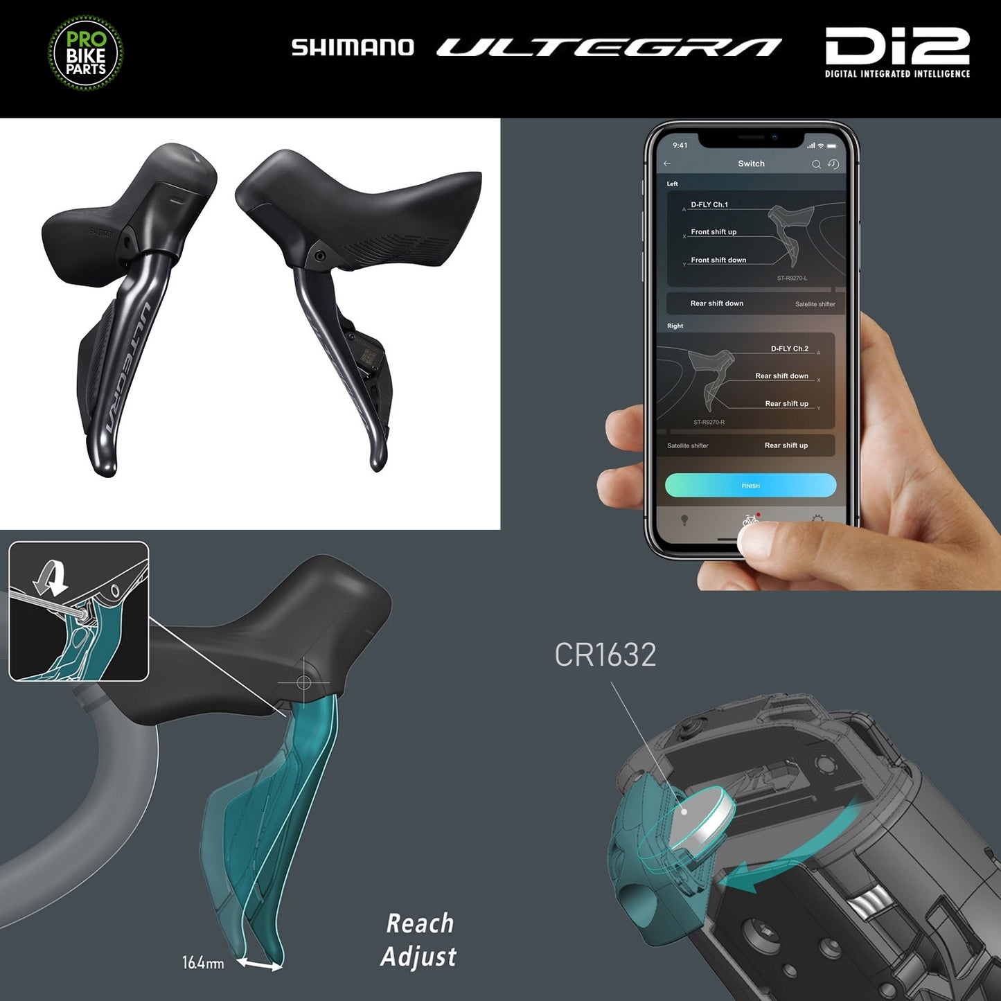 Shimano Ultegra R8170 Di2 Hydro Disc 12 Speed Groupset