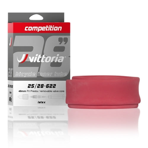 Vittoria Latex Inner Tube - Presta - 700x25/28 48mm
