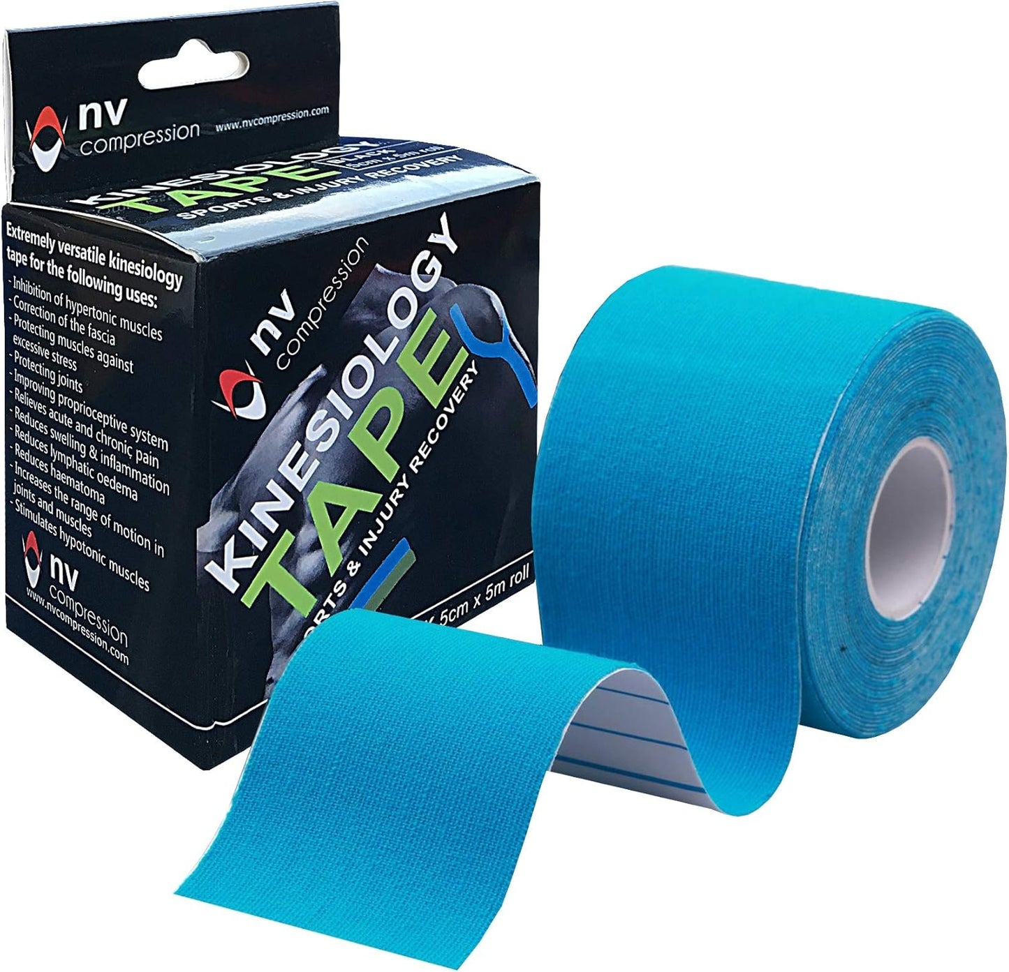 NV Compression Kinesiology Tape - Blue
