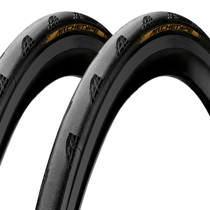 2 x Continental Archetype LIMITED EDITION - TR- Folding Tyres 700x30