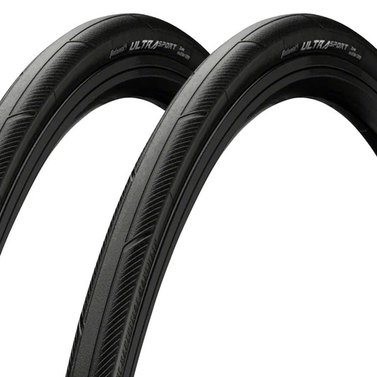 PAIR of Continental Ultra Sport III - Folding Tyres 700x28