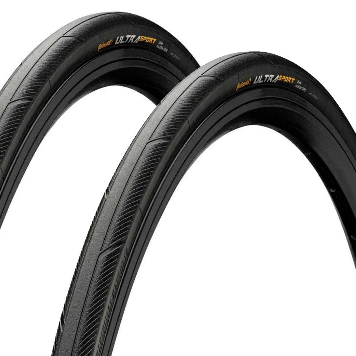 PAIR of Continental Ultra Sport III - Rigid Tyres 700x23