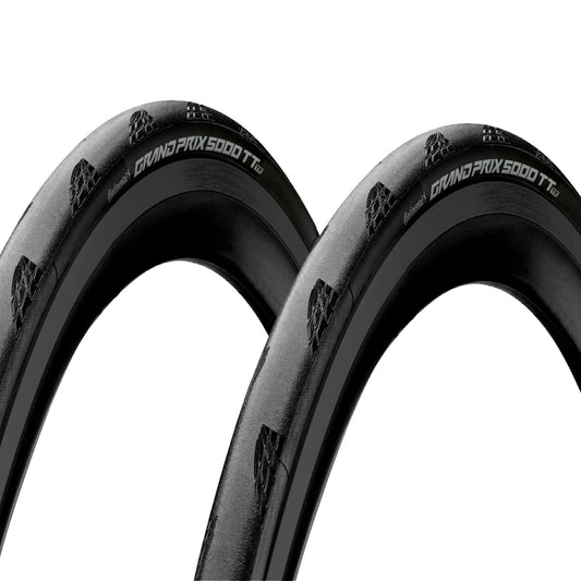 PAIR of Continental GP5000 TT TR - Folding Tyre 700x25