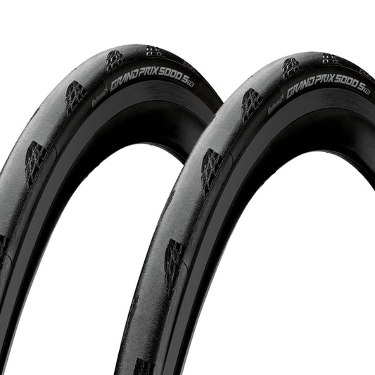 PAIR of Continental GP5000S TR - Folding Tyres 700x28