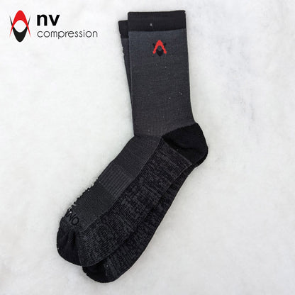 5 x PAIRS of NV Compression Merino Wool Winter Crew Compression Socks