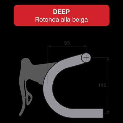 Deda Elementi Zero 100 Deep Handlebars