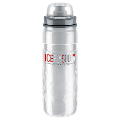 Elite Ice Fly Thermal/Cold Water Bottle - Clear 500ml