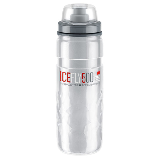 Elite Ice Fly Thermal/Cold Water Bottle - Clear 500ml