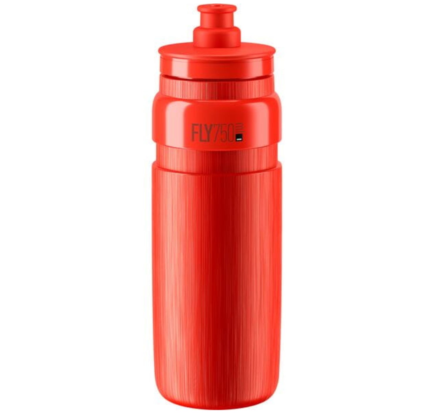 2 x Elite Fly Tex Water Bottles - Red 750ml