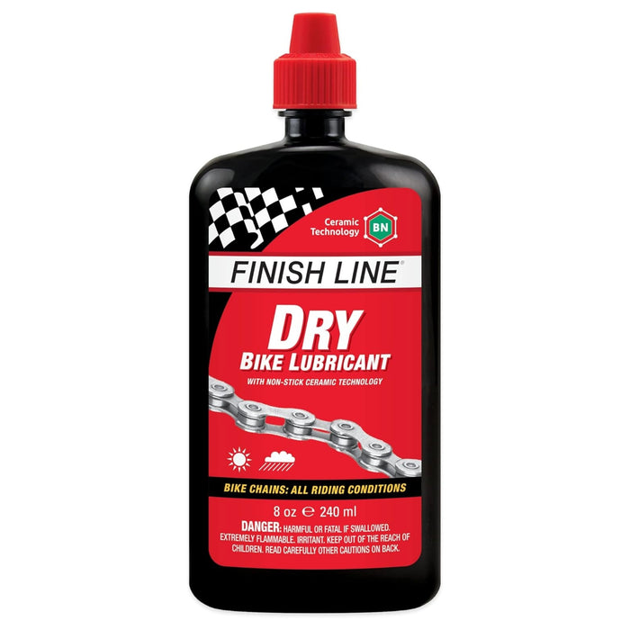 Finish Line Dry Chain Lube 8oz 240ml (Ceramic Tech)