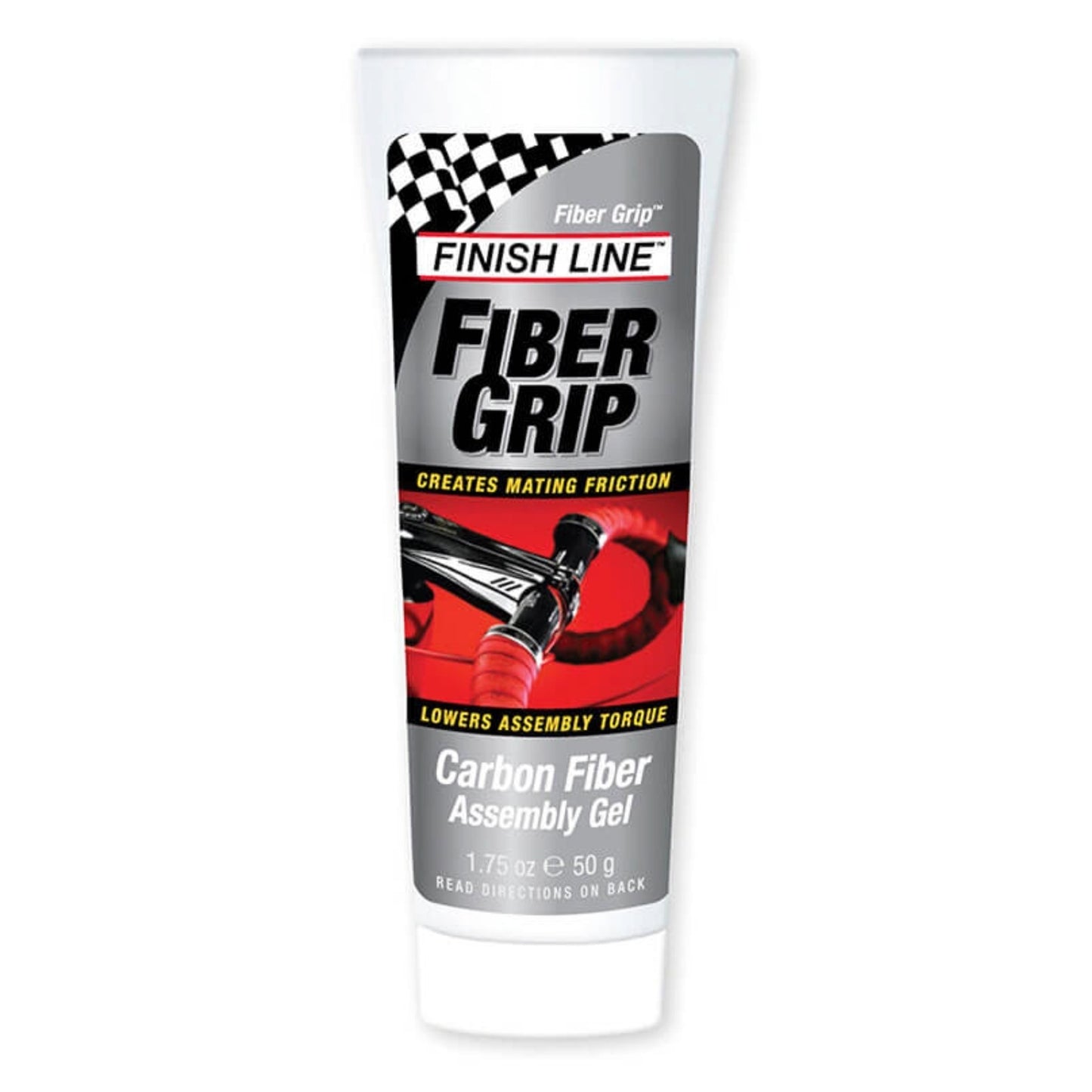 Finish Line Fiber Grip Carbon Fibre Assembly Gel Tube 1.75oz 50ml