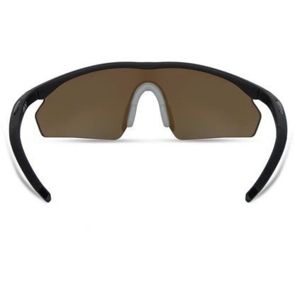 Madison D'Arcs Matt Black Sunglasses 3 Lens pack - Dark / Amber / Clear