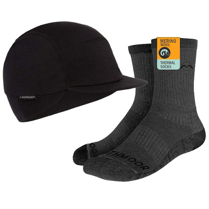 Madison Merino Cap and Rathmoor Merino Crew Socks