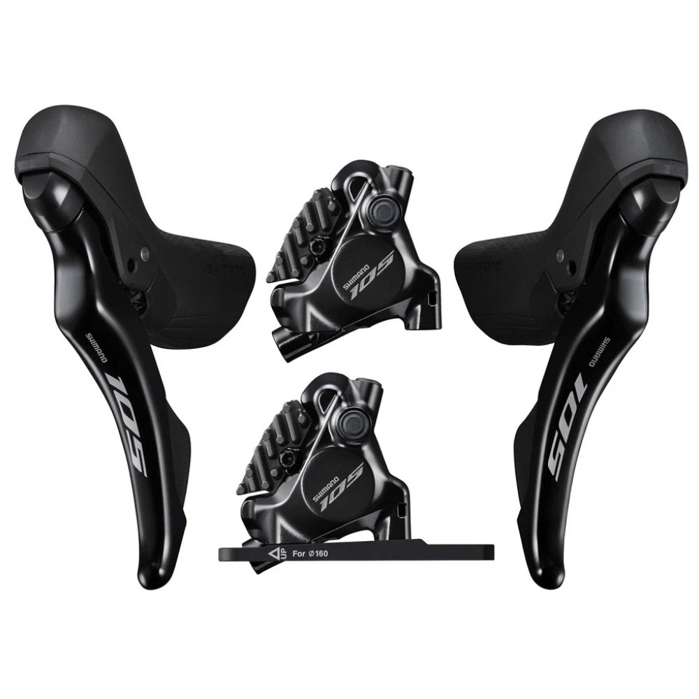 Shimano 105 R7120 12 Speed Hydro Disc Mechanical STI with R7170 Calipers