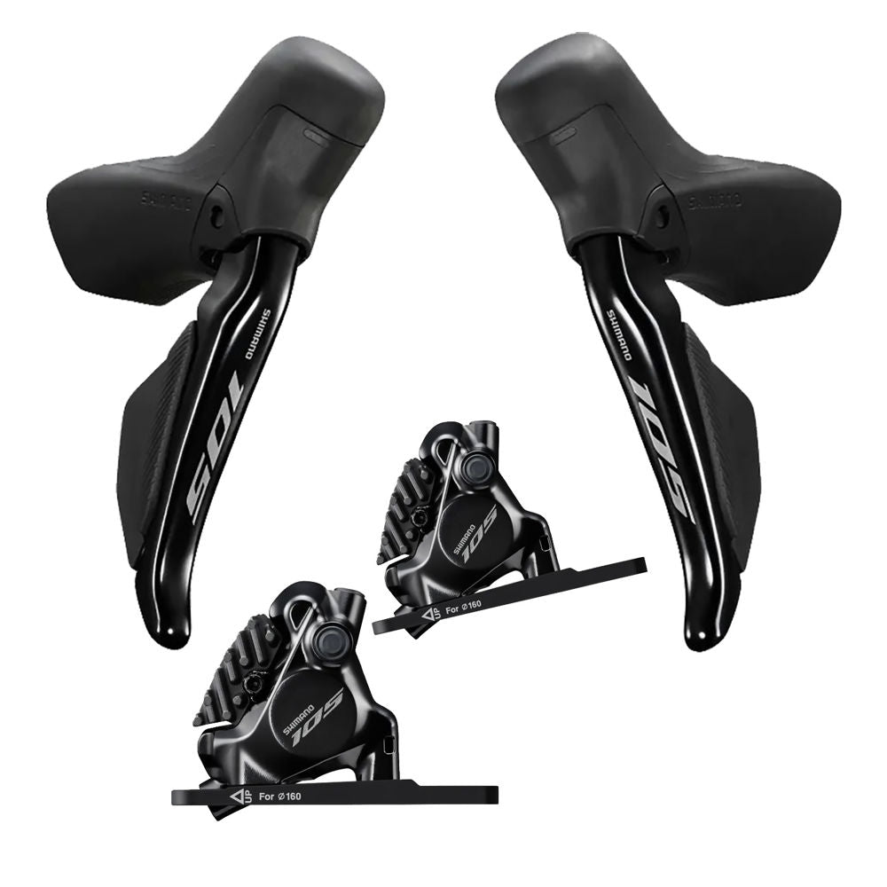 Shimano 105 R7170 12 Speed Hydro Disc Di2 STI Levers and Calipers