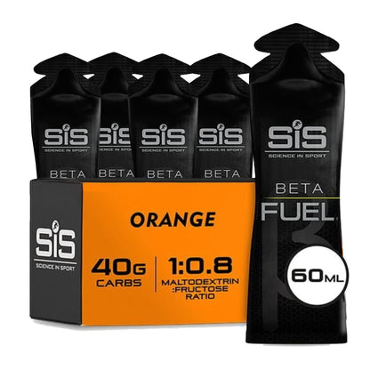 SIS Beta Fuel Energy Gel - 5 x Gels - Orange