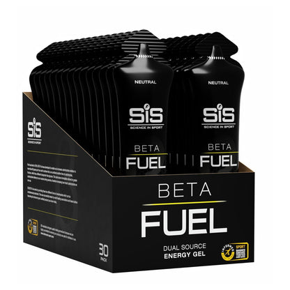 SIS Beta Fuel Energy Gel - Box of 30 Gels - Neutral
