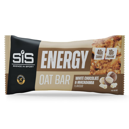 SIS Energy Oat Bar - Box of 12 Bars - White Chocolate Macadamia