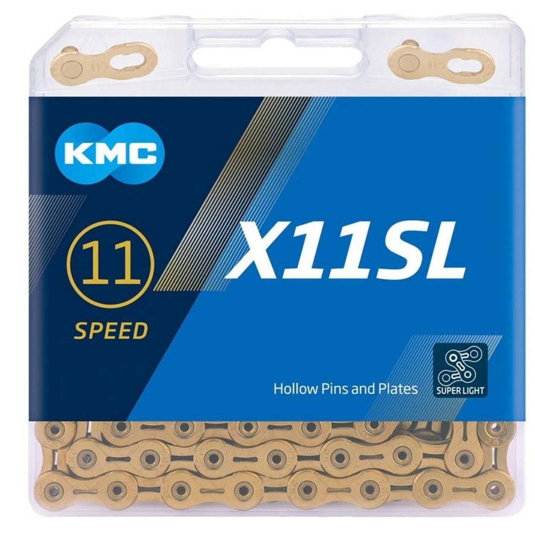 KMC X11SL Ti-N Gold 11 Speed Chain