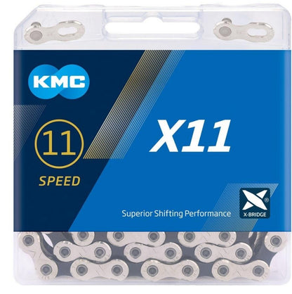 KMC X11 Silver/Black 11 Speed Chain