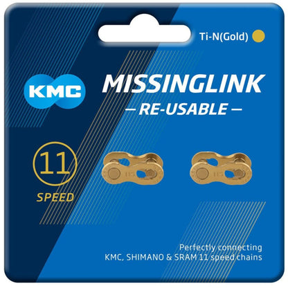 KMC Reuseable MissingLink 11 Speed Gold