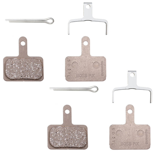 2 PAIRS of Shimano B05S Resin Brake Pads