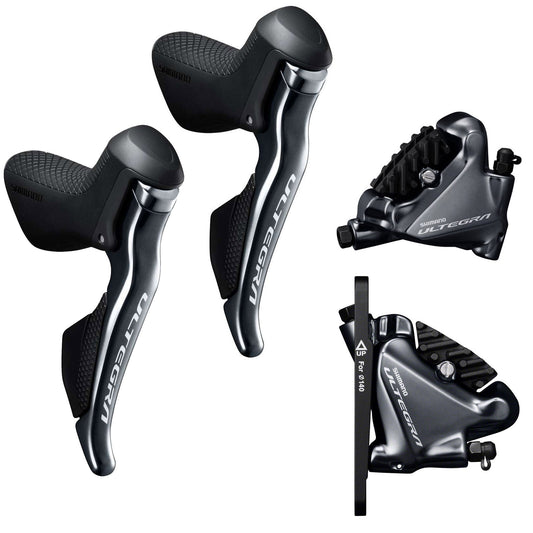 Shimano Ultegra R8070 11 Speed Hydro Disc Di2 STI with R8070 Calipers