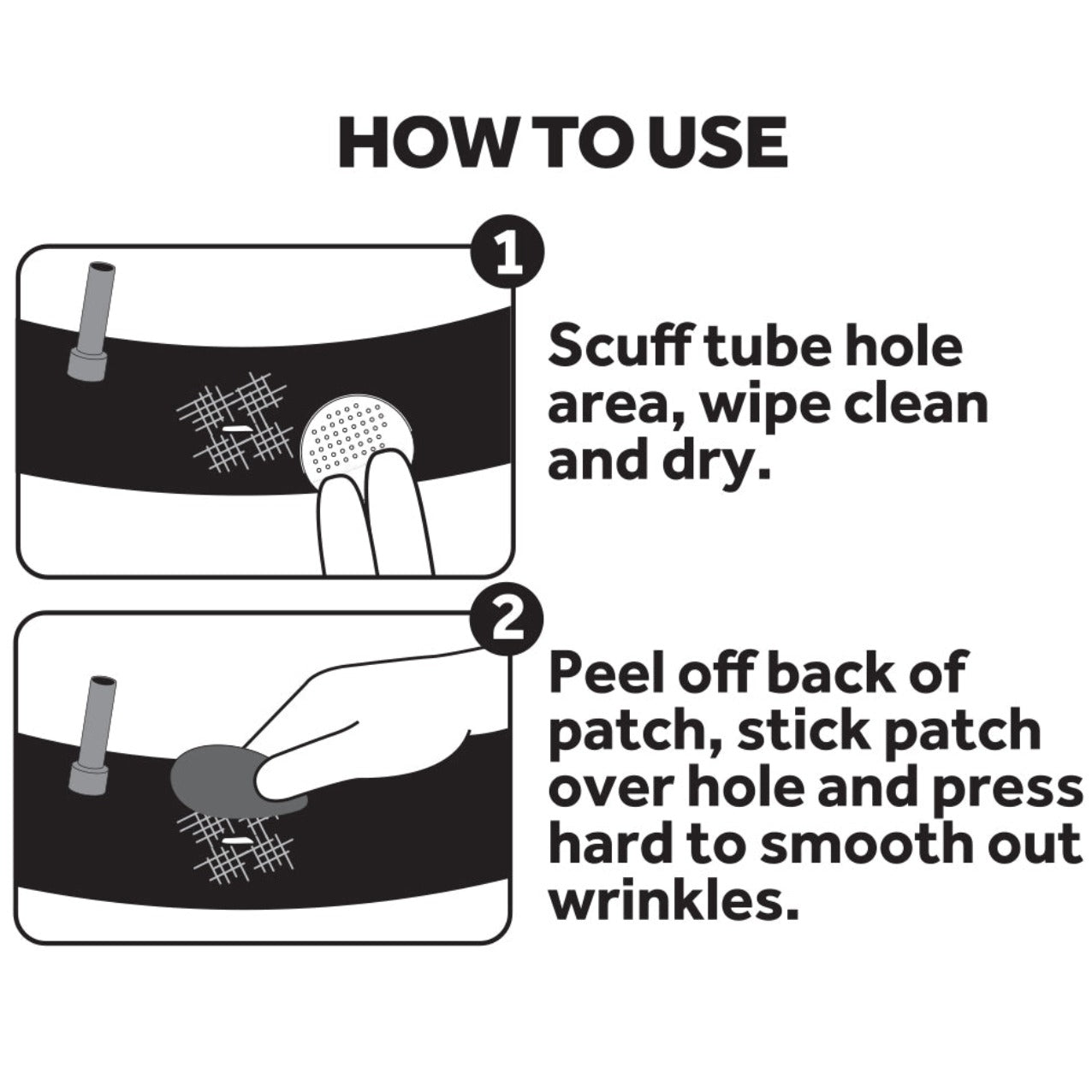 Slime Skabs 6 Pre-glued Puncture Repair Patch Kit