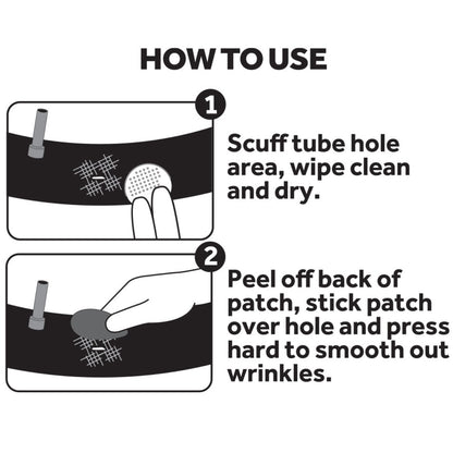 Slime Skabs 6 Pre-glued Puncture Repair Patch Kit