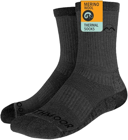 Rathmoor Compression Merino Wool Winter Crew Compression Socks
