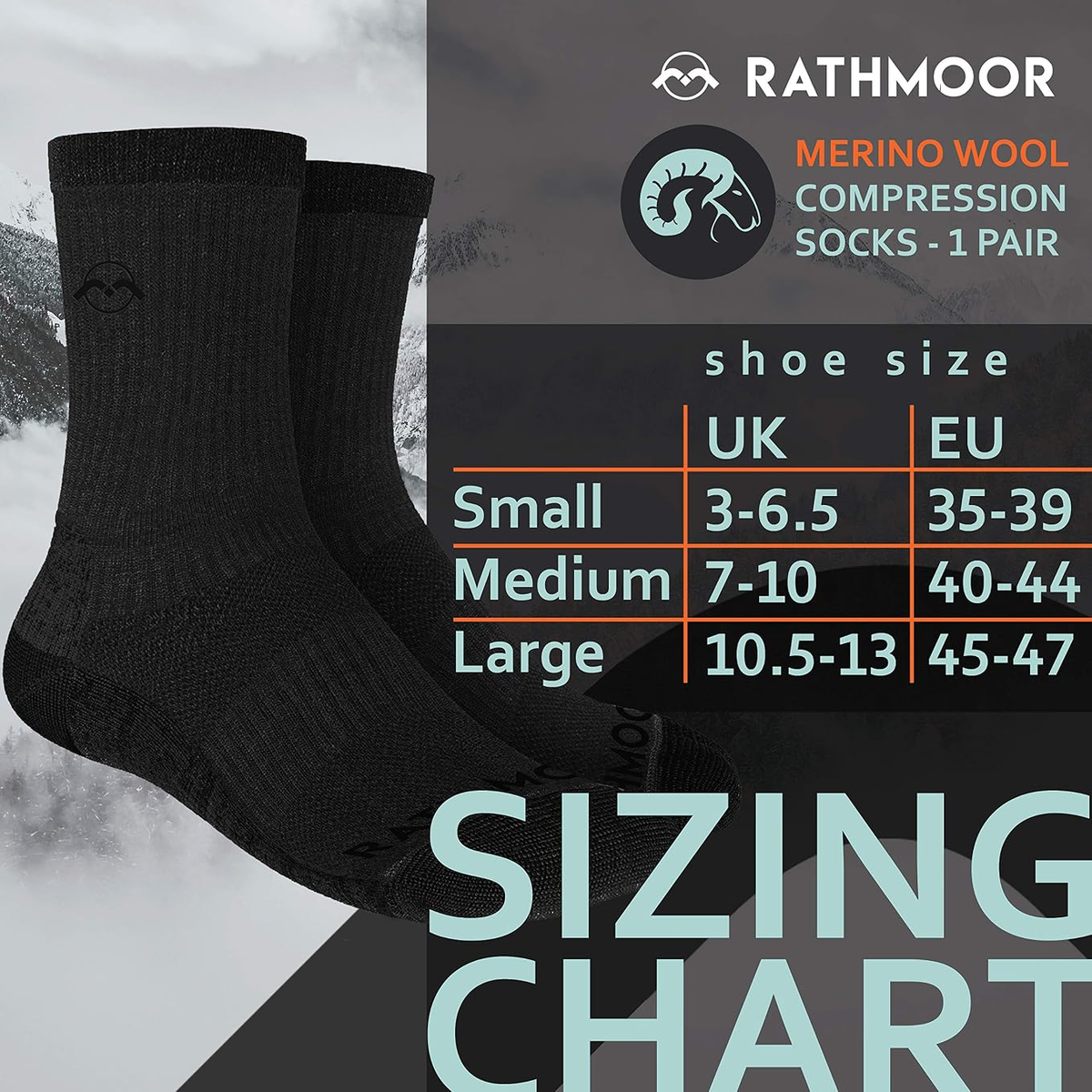 Madison Merino Cap and Rathmoor Merino Crew Socks